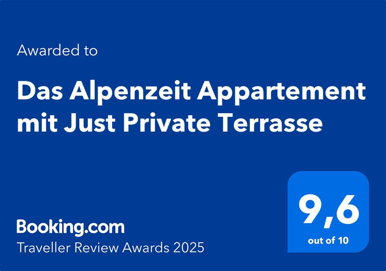 Das Alpenzeit Appartement Mit Just Private Terrasse (Adults Only) Бад Аузее Екстериор снимка