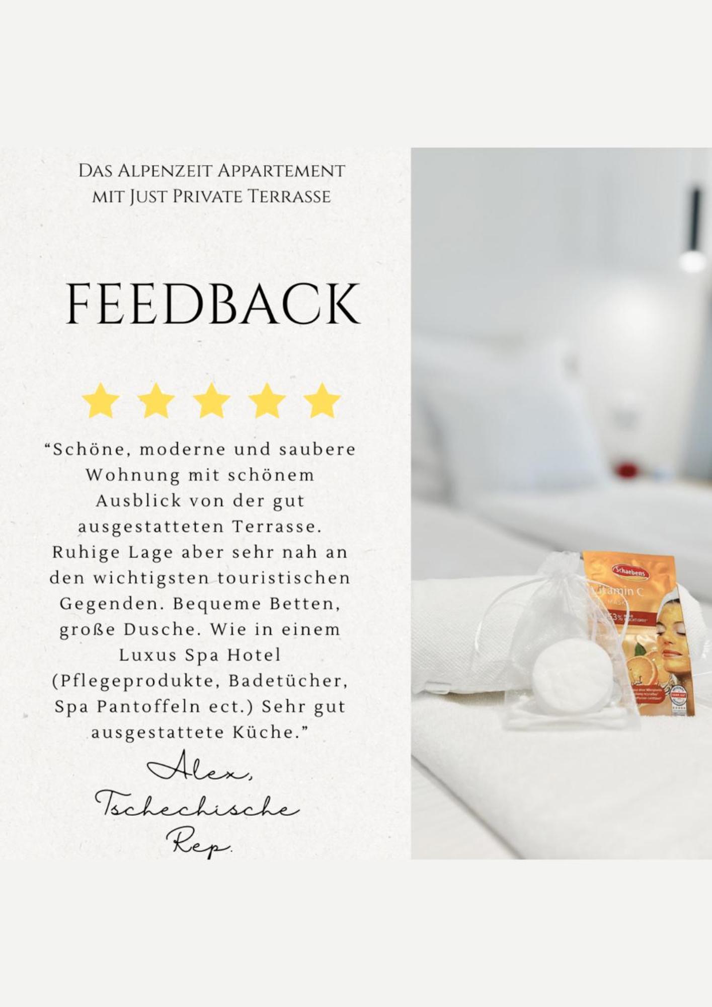 Das Alpenzeit Appartement Mit Just Private Terrasse (Adults Only) Бад Аузее Екстериор снимка